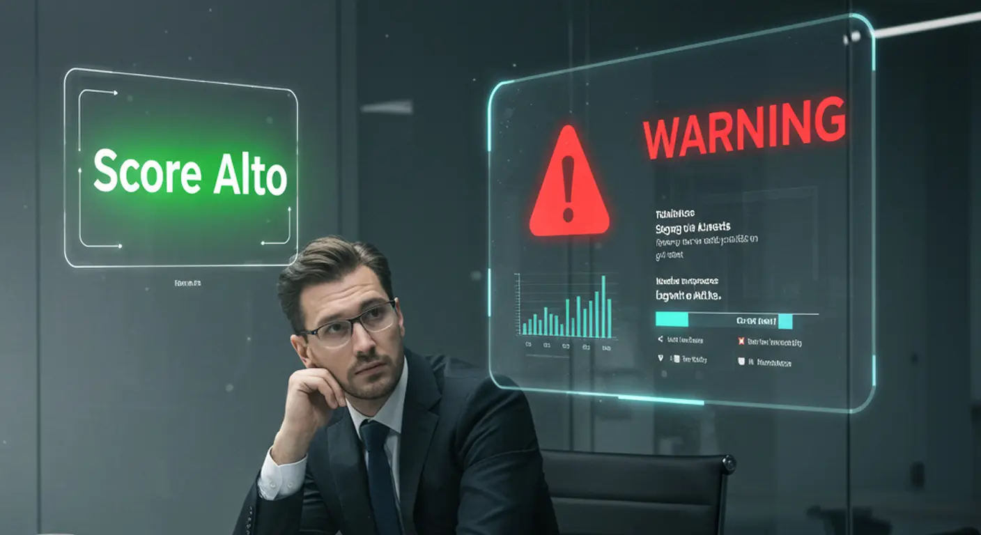 O problema não é o score. É o que ele não te conta.